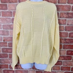 Vintage Chapel Hill Knit Sweater Bubble Sleeve